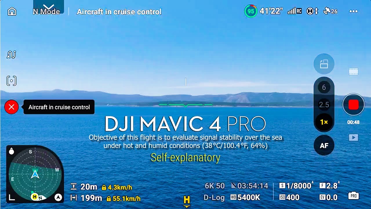 MAVIC 4 PRO - Signal Reliability Test in Moist Heat