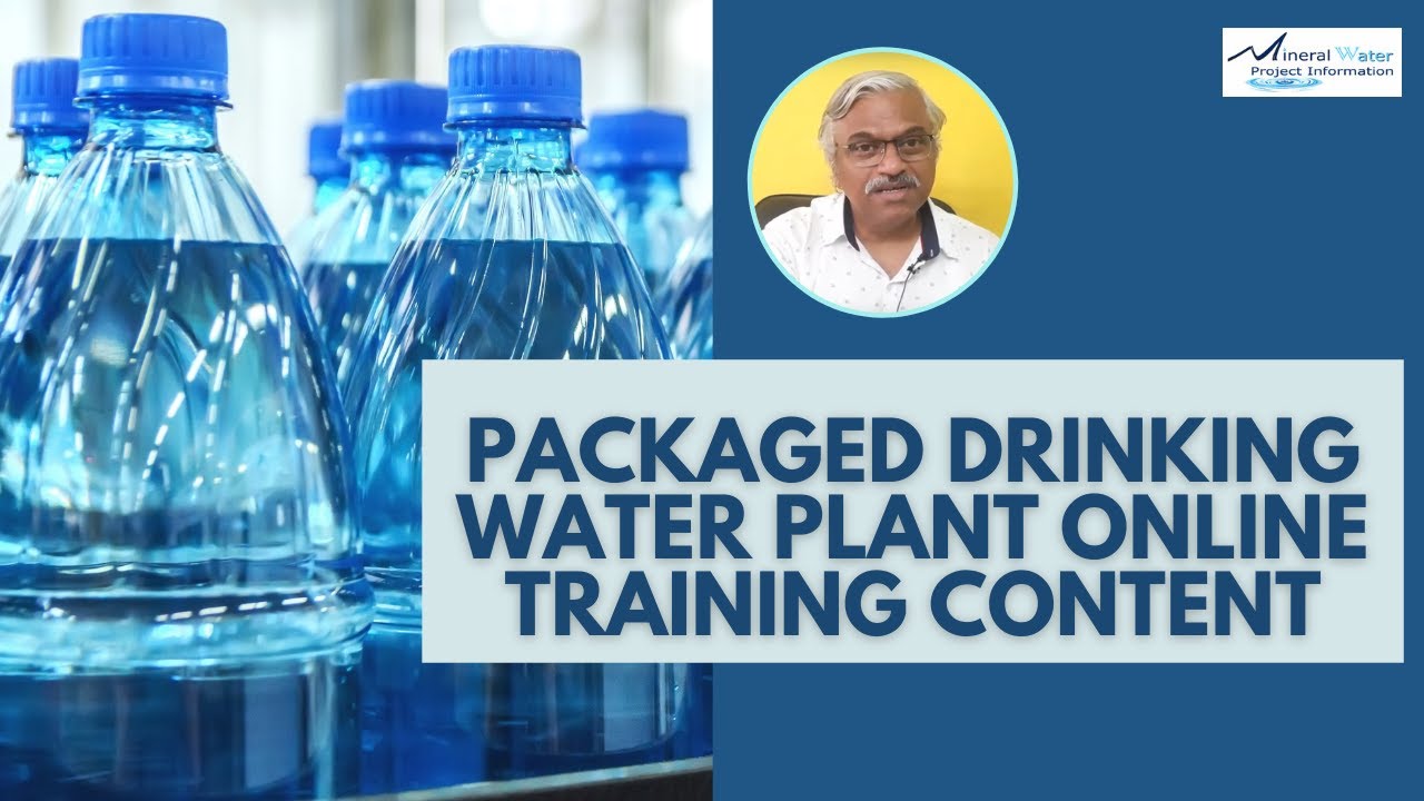 Packaged Drinking Water Plant Online Training Content YouTube