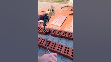 Bricks Cutting ASMR #asmrconstruction #constructionchannel #bricklaying #cuttingskills
