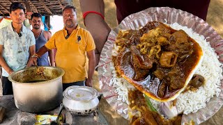 बिहार बंगाल  Dumka के लोग लाइन लगते हैं यहां Bhoti Mutton खाने के लिए | Dumka Ka Famous Bhoti Bhat
