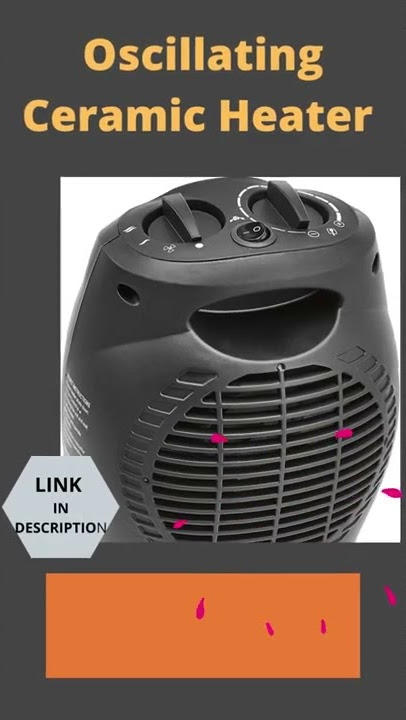 SHORTS#Amazon Basics 1500 Watt Oscillating Ceramic Space Heater