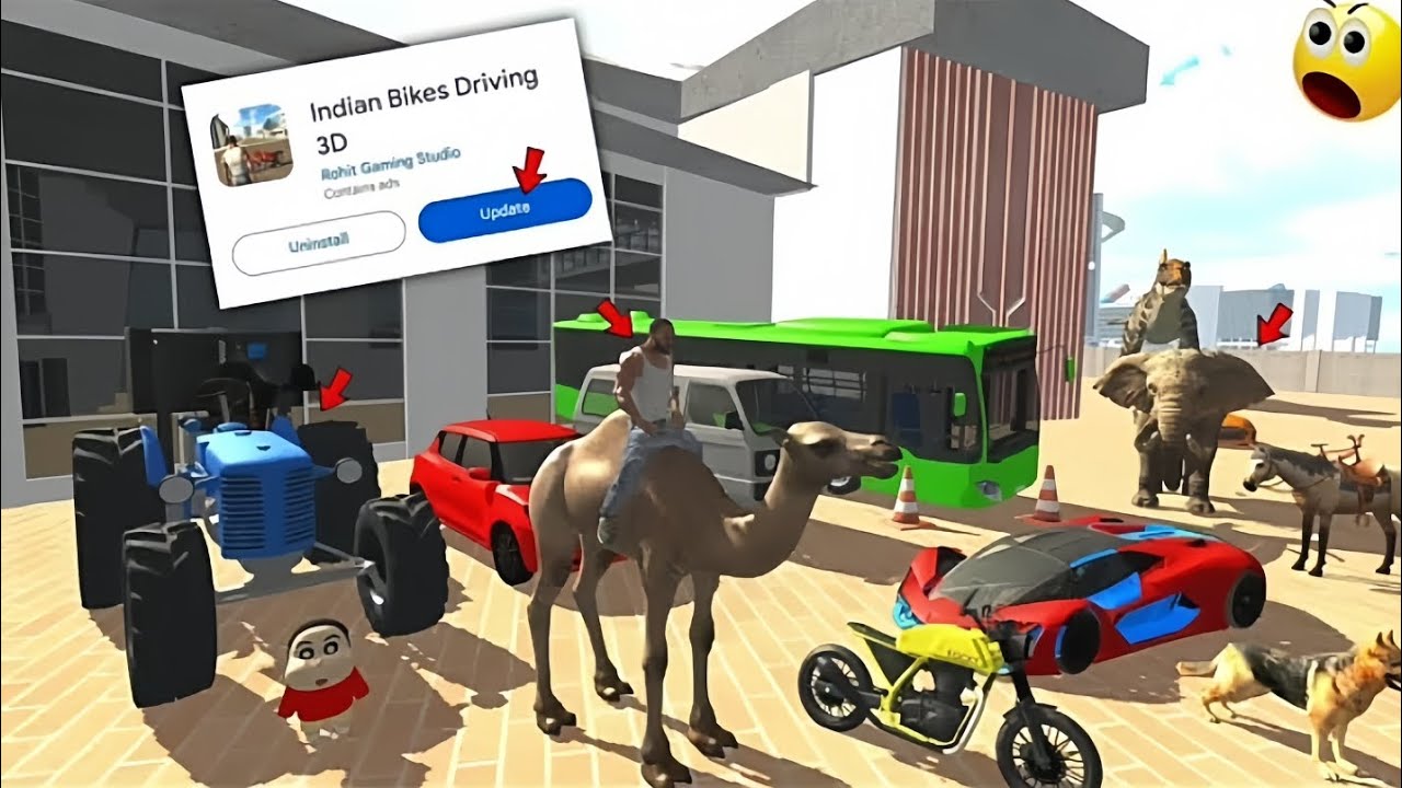 camel cheat code 🤑 - India bike driving 3D new update all new cheat ...