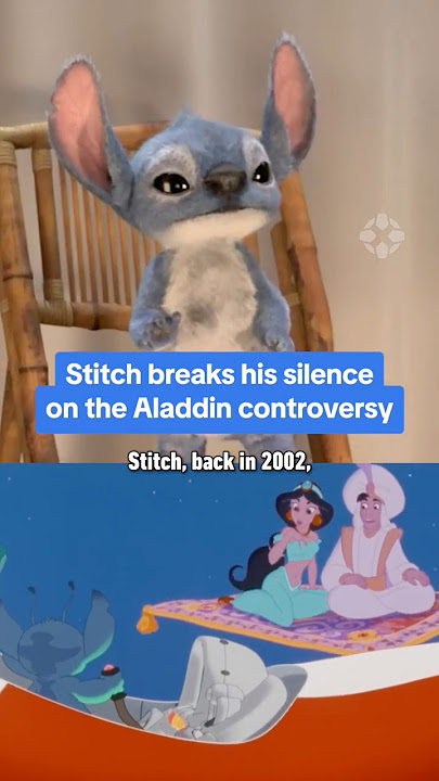 We asked Stitch about the 2002 Lilo & Stitch trailer with Aladdin & Jasmine... #stitch #movie #ign