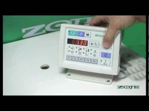 Transferência de novos padrões de costura via USB para a Travete Eletrônica Zoje ZJ-1900B.