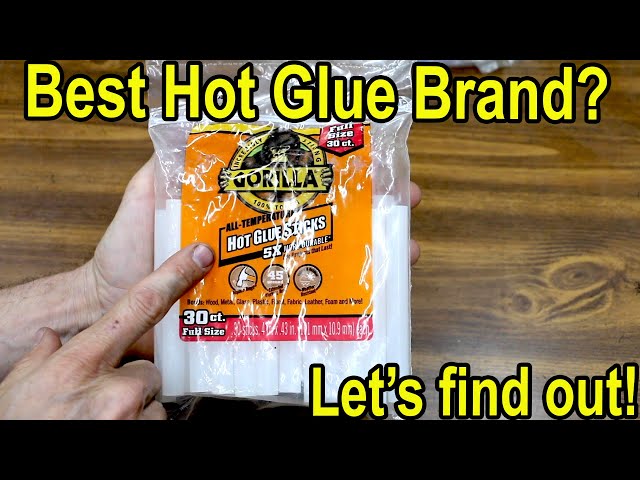 Is Gorilla Hot Glue the Best? Let's find out! 