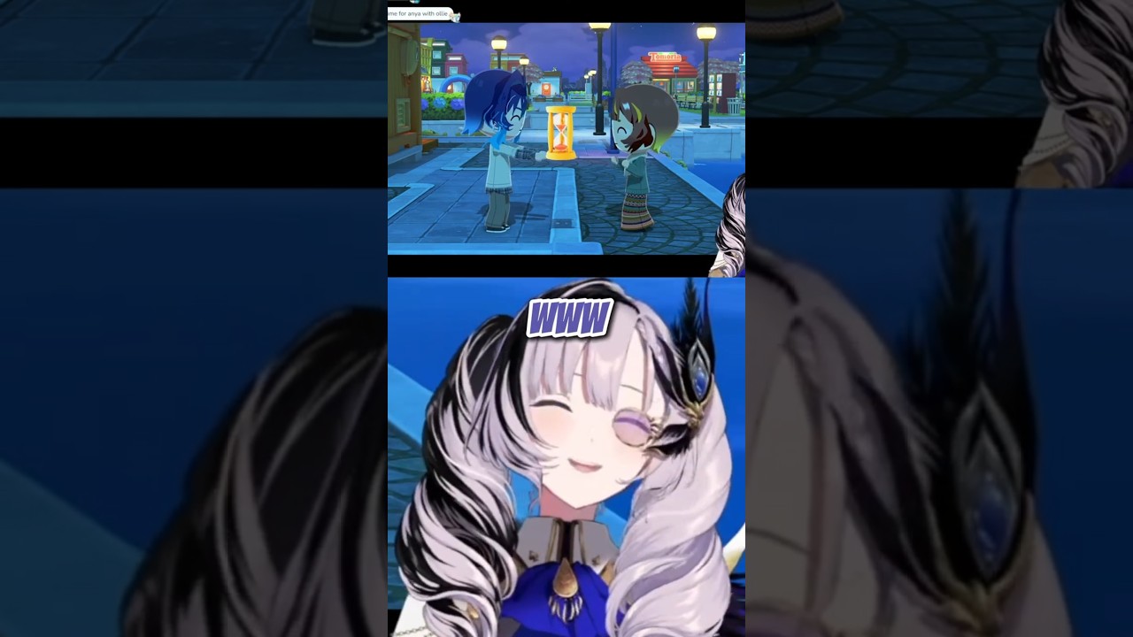 Just take Kronii’s clock, Anya...⏳😭 #hololive #vtuber #shorts