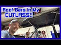 Protecting my head 253 roof bars in my cutlass ksr cutlass build episode 22