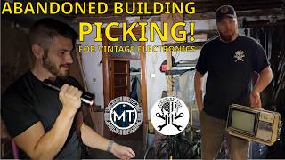 We Picked 4 ABANDONED Buildings FULL of Vintage Tech and tested them! Feat: Kevin of Junkyard Digs!