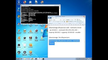Comunicar maquinas virtualbox entre si con red interna y dhcp