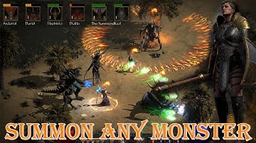 [Mod] Javazon Build – Drop Small Charm to Summon Any Monster in Diablo 2 Resurrected