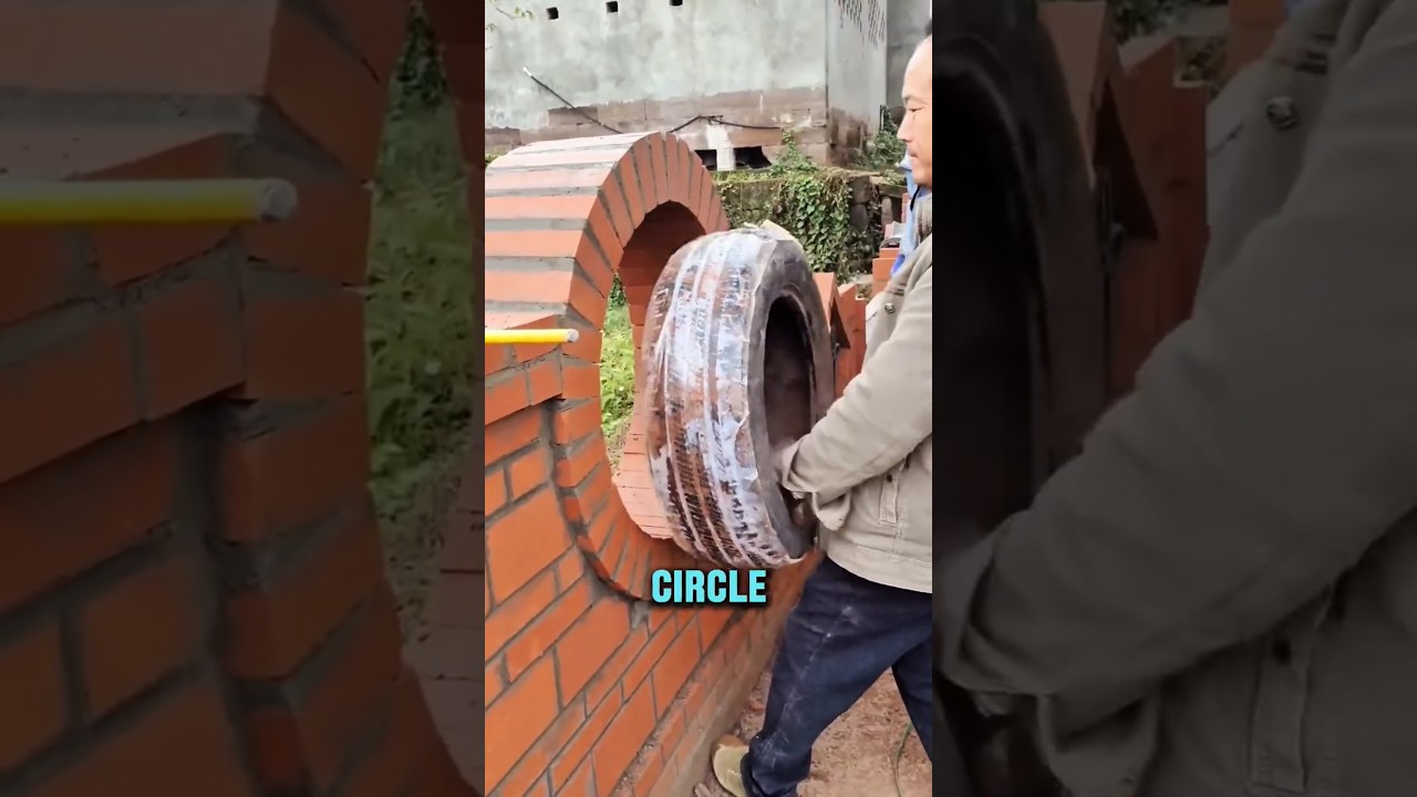 Smart trick to build perfect round windows