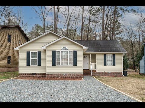 929 Lakewind, Sanford, NC home video tour