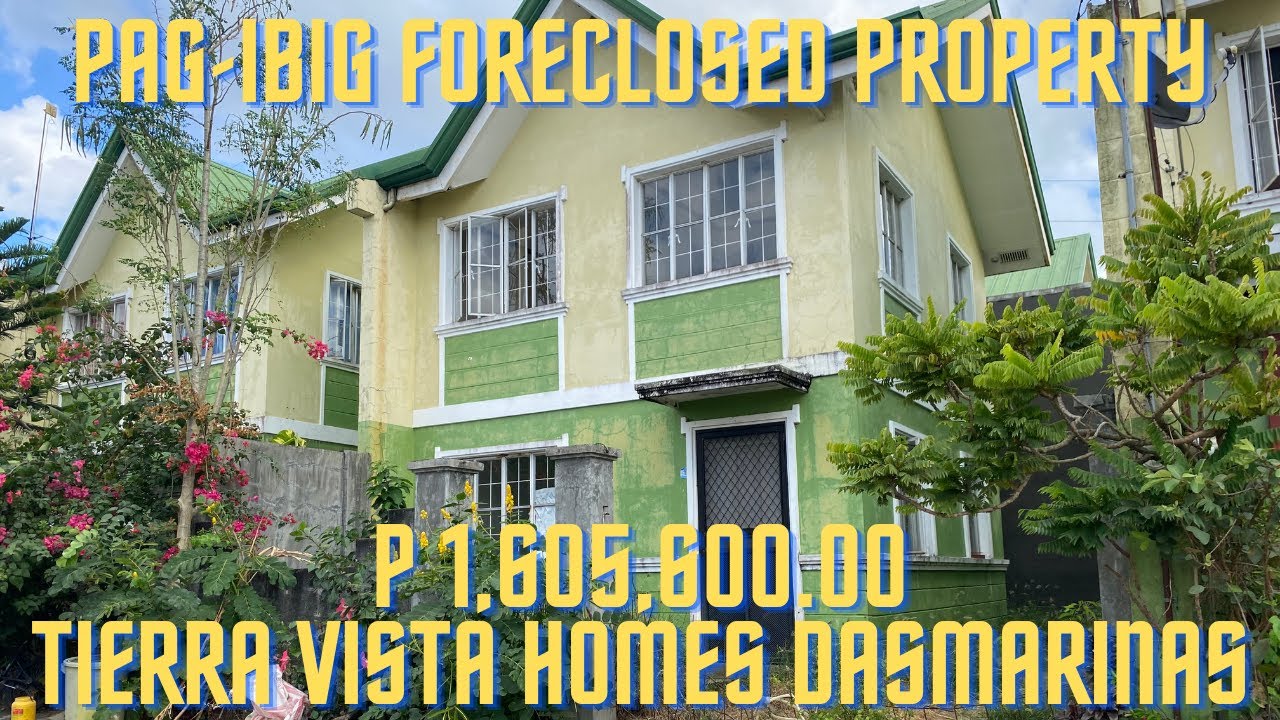 TIERRA VISTA HOMES DASMARINAS / MURANG BAHAY / PAGIBIGFORECLOSEDPROPERTY