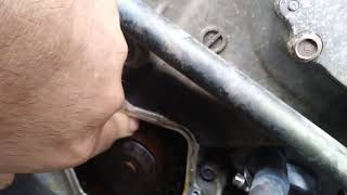 a quick trick I used to replace waterpump on Nissan Pathfinder 2000-2003