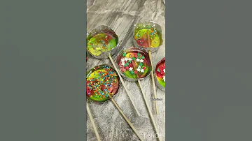 ЛЕДЕНЦЫ ИЗ КАРАМЕЛИ ДЛЯ ШКОЛЬНОЙ ЯРМАРКИ
