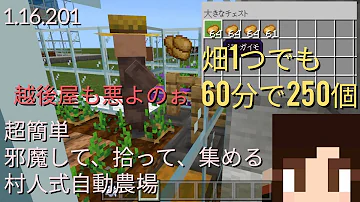 小麦も自動 パンにならない村人式全自動農場の作り方 やり方 小麦 じゃがいも にんじん ビートルート Minecraft マイクラ 自動農業 畑 Mp3 小麦も自動 パンにならない村人式全自動農場の作り方 やり方 小麦 じゃがいも にんじん ビートルート Minecraft マイクラ 自動農業 畑 Mp3