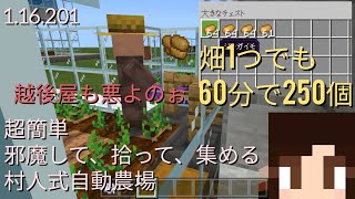 村人式自動農場 じゃがいも にんじん ビートルートもねver 統合版 1 16 221 超簡単 単純だから失敗しない 邪魔して 拾って 集める これだけの村人式自動農場 マイクラハードサバイバル生活 Youtube 村人式自動農場 じゃがいも にんじん ビートルートもねver 統合版 1 16 221 超簡単 単純だから失敗しない 邪魔して 拾って 集める これだけの村人式自動農場 マイクラハードサバイバル生活 Youtube