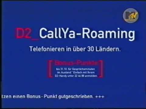 Werbung D2 Vodafone 2001