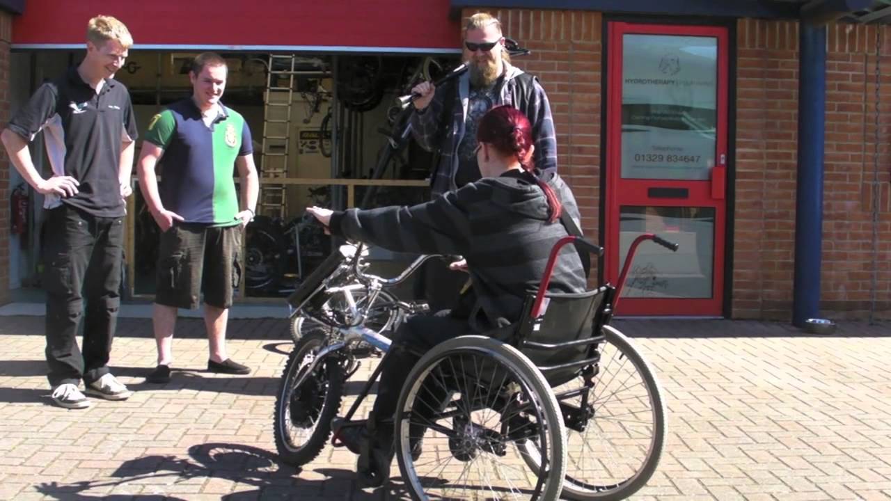 Handcycles/Handbikes Team Hybrid PDQ Power Trike Conversion