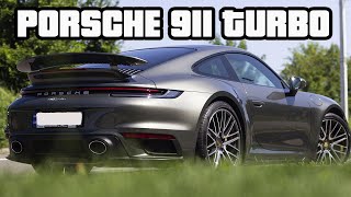 Porsche 911 turbo 992 2021года | Гонка на 402м: Порше 911 Турбо vs BMW M8 Competition