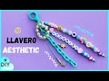 💜 Como hacer LLAVEROS FÁCILES y BONITOS de MODA para vender / Accesorios AESTHETIC 😊 con FIMO