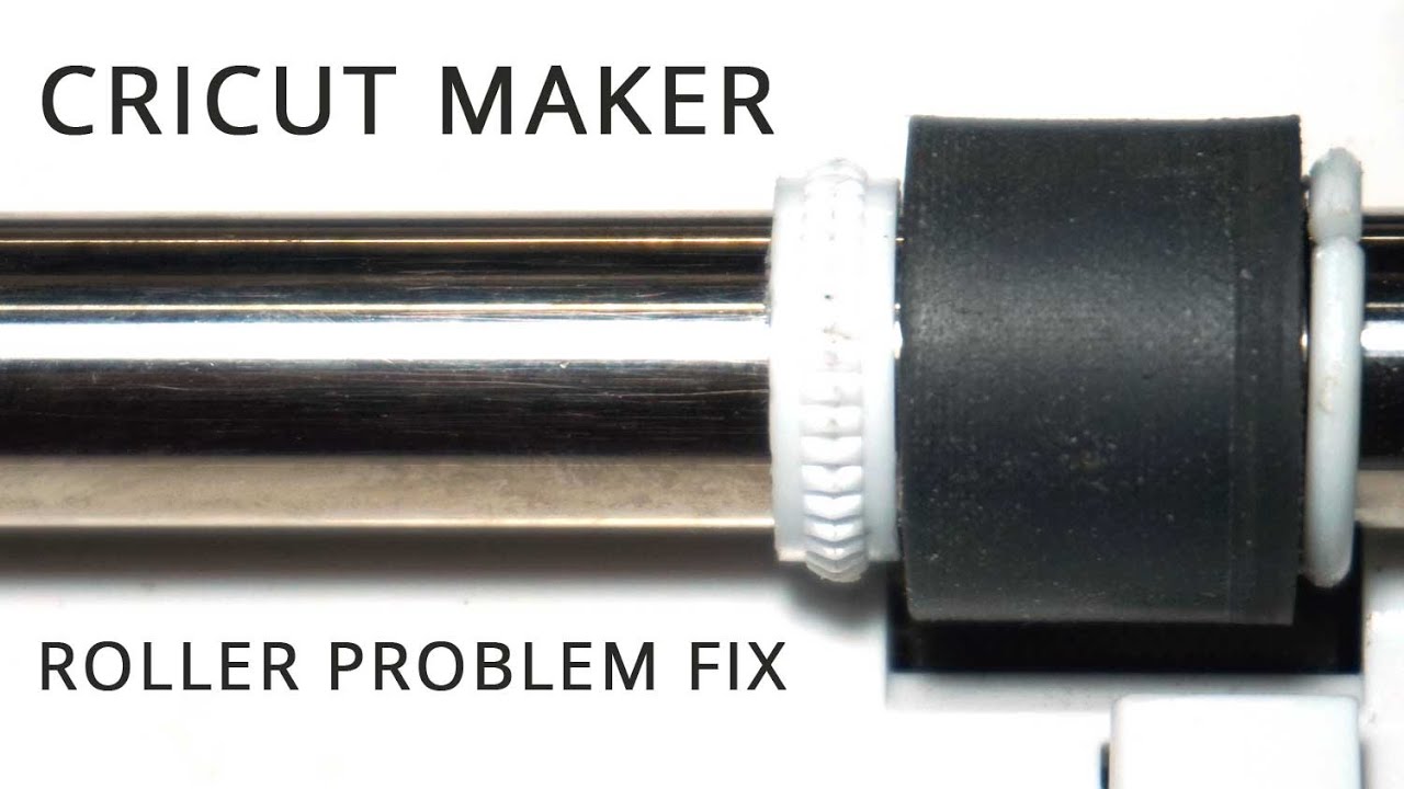 Problem mit Cricut Maker Rollengummi beheben / cricut maker roller rubber  issue fix 