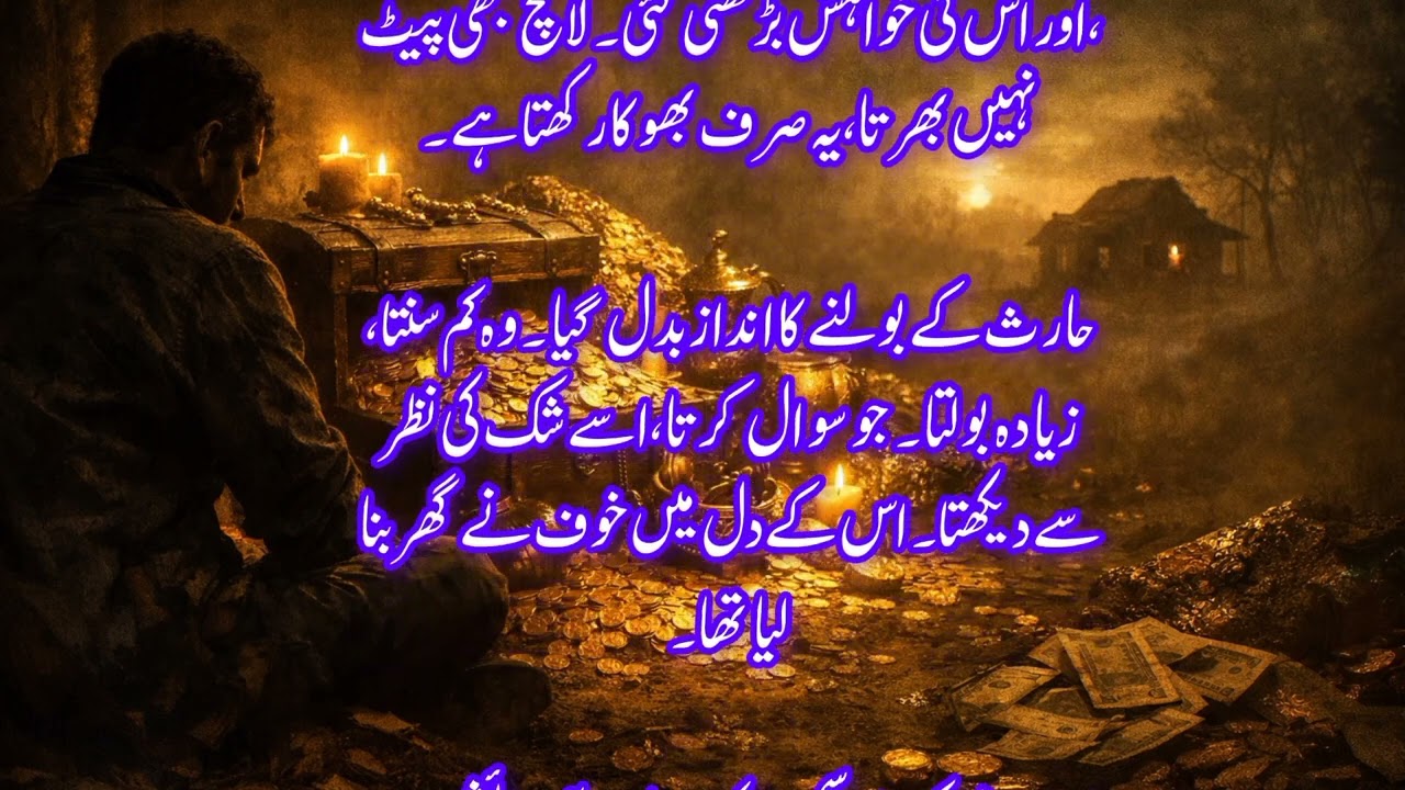 Human Greed Story | Sona Aur Insaan Ki Aazmaish ||story telling in Urdu/Hindi 