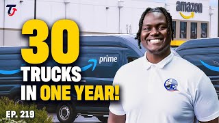 28 Year Old Grows to 30 Trucks in One Year with Amazon Secret Business in a Box!