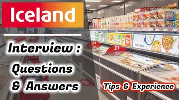 ICELAND FOODS Interview Questions & Answers : The Process