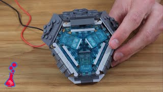 LEGO Nanotech Arc Reactor (that lights up) #shorts