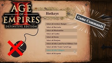 Hotkeys in AoE2DE