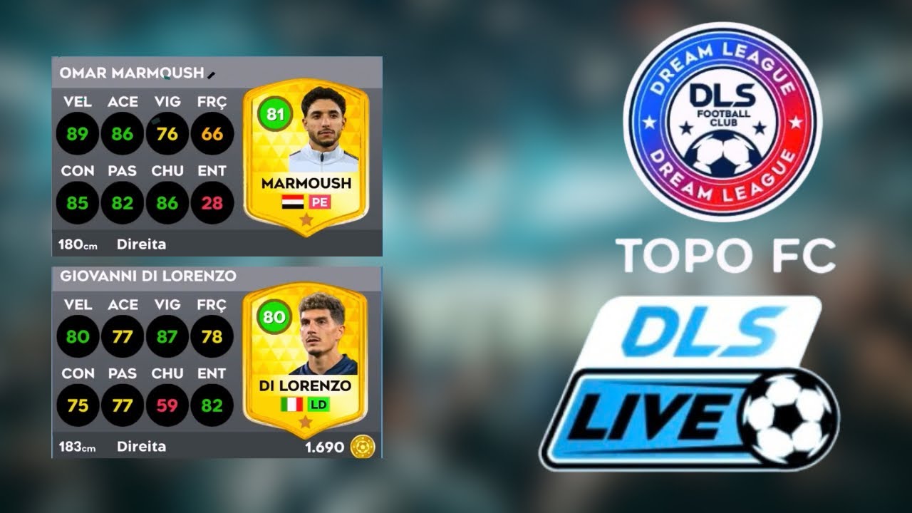 Новые игроки команды (TOPO FC) в Dream League Soccer 26