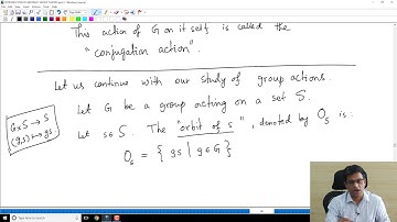 Lecture 34 - Examples of group actions