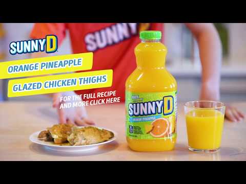 sunnyd-x-chef-josh:-orange-pineapple-glazed-chicken-thighs-recipe