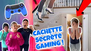 EMMIE ET TIM INSTALLENT UNE CHAMBRE SECRÈTE GAMING POUR TOMMY ! Grosse Surprise !