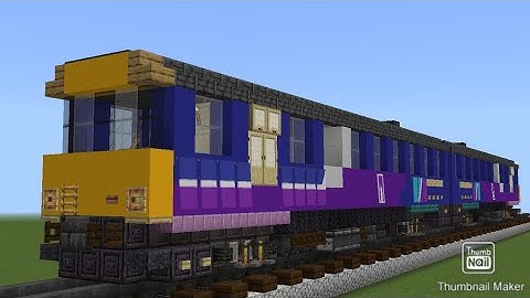 Minecraft Class 143 Pacer Train Tutorial