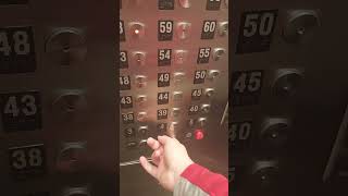 High rise Fujitech elevators at Residence Inn by Marriott New York City, NY