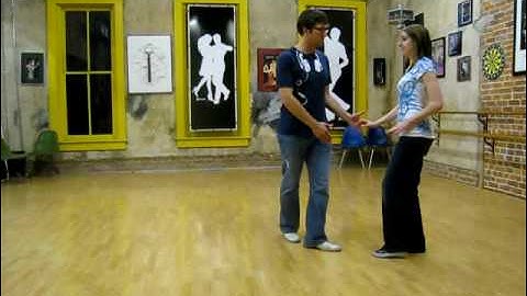 west coast swing, left side pass, right side under arm turn