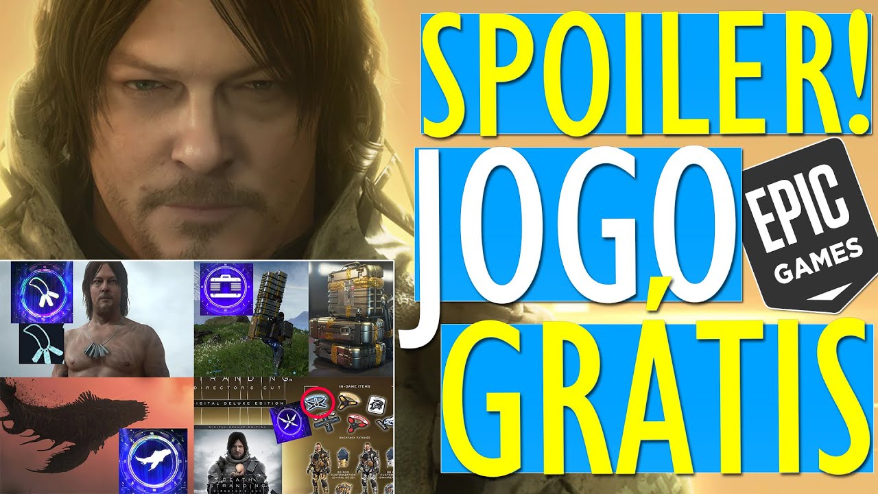 Jogos Gratuitos na EPIC até 25/05/2023 12hs - Death Stranding 