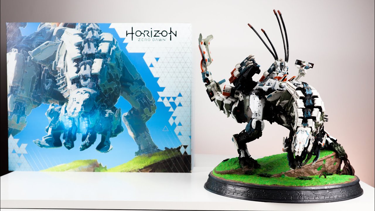 The Art Of Horizon Zero Dawn Limited Edition Unboxing Asmr Youtube