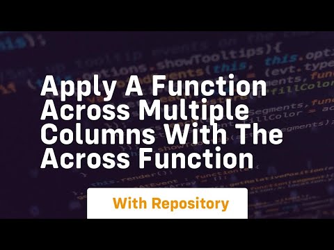 Apply a function