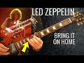 Bring It On Home - LED ZEPPELIN - Guitar Lesson