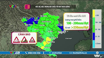 Cảnh báo hôm nay 20/05/2022: Bắc Bộ, Bắc Trung Bộ chiều tối nay mưa giông | VTVWDB