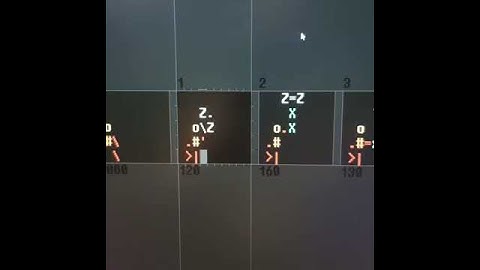 A new weapon for my game ASCIIDENT made by text characters