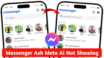 Messenger Ask Meta Ai or Search Option Not Showing 2025 || Fix Ask Meta Ai Not Showing On Messenger