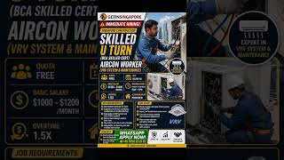 Singapore Job Offer Sg Skilled Worker can Transform Opening 2026 Aprl