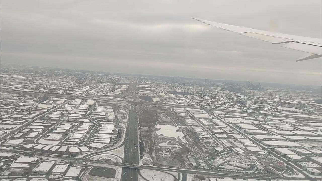Toronto Plane Takeoff YouTube