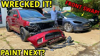 Rebuilding A Wrecked 2020 Tesla Model X Part 8