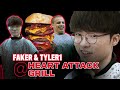 T1 Faker and Tyler1 Visit the Heart Attack Grill