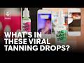 We tested viral oral tanning drops and the results are shocking - YouTube We tested viral oral tanning drops and the results are shocking - YouTube